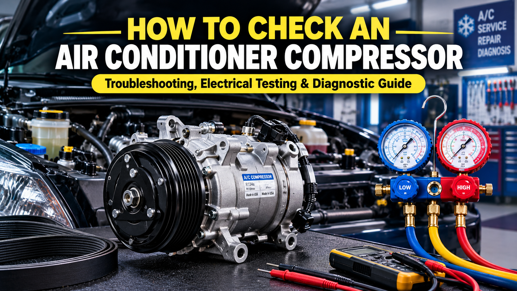 How to Check Air Conditioner Compressor