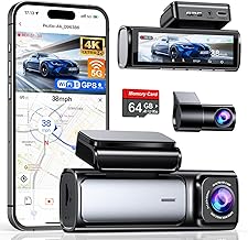 Affver 4K+2.5K Dash Cam Front Rear
