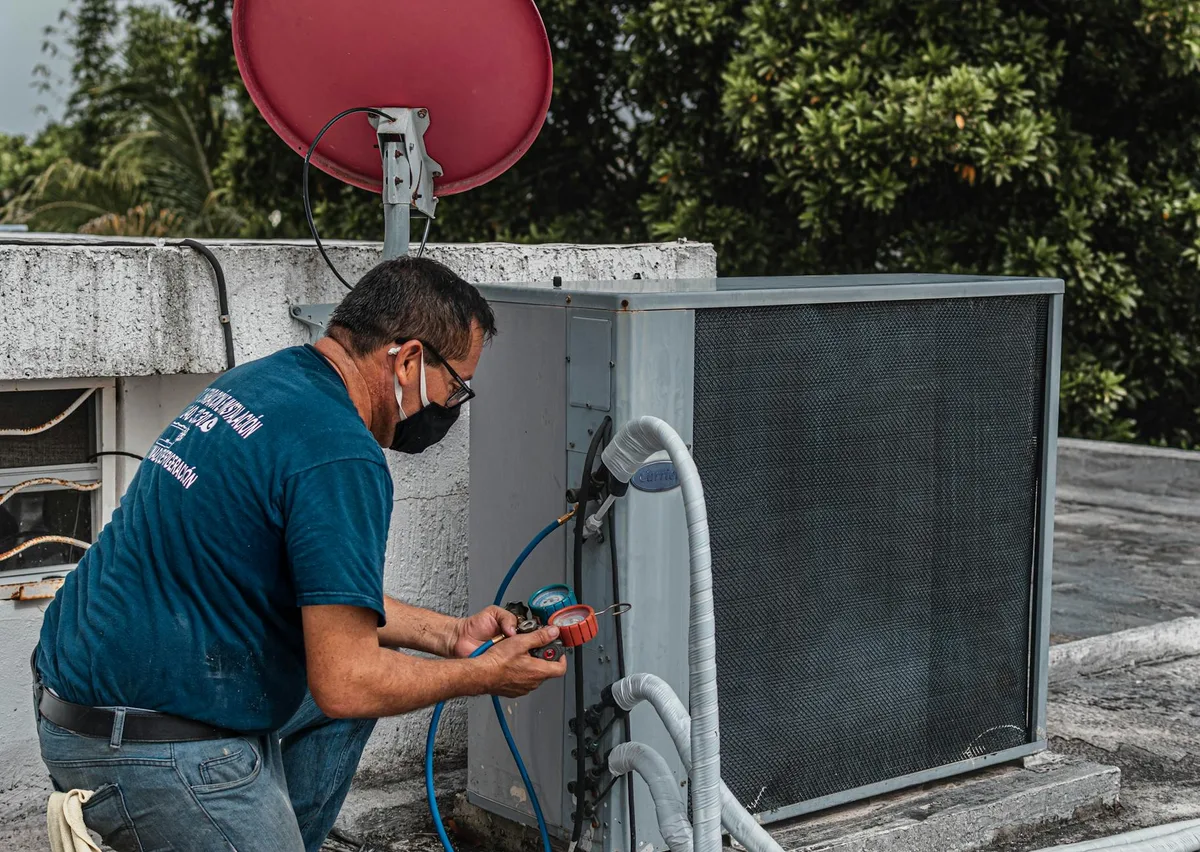 HVAC system charging
