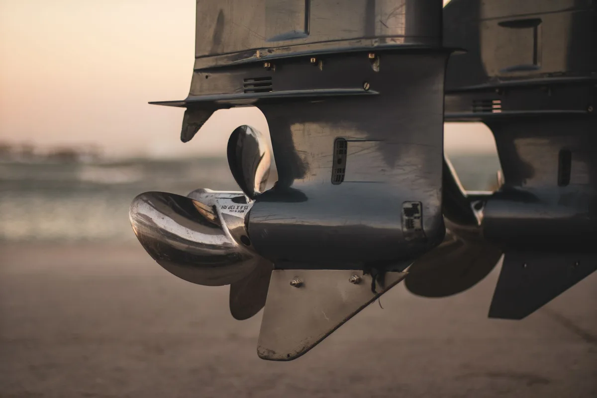 Mercury outboard motor serial number tag