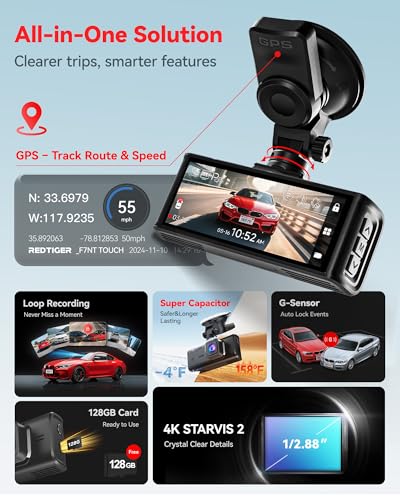 Redtiger Dash Cam Vs Rove R2 4K