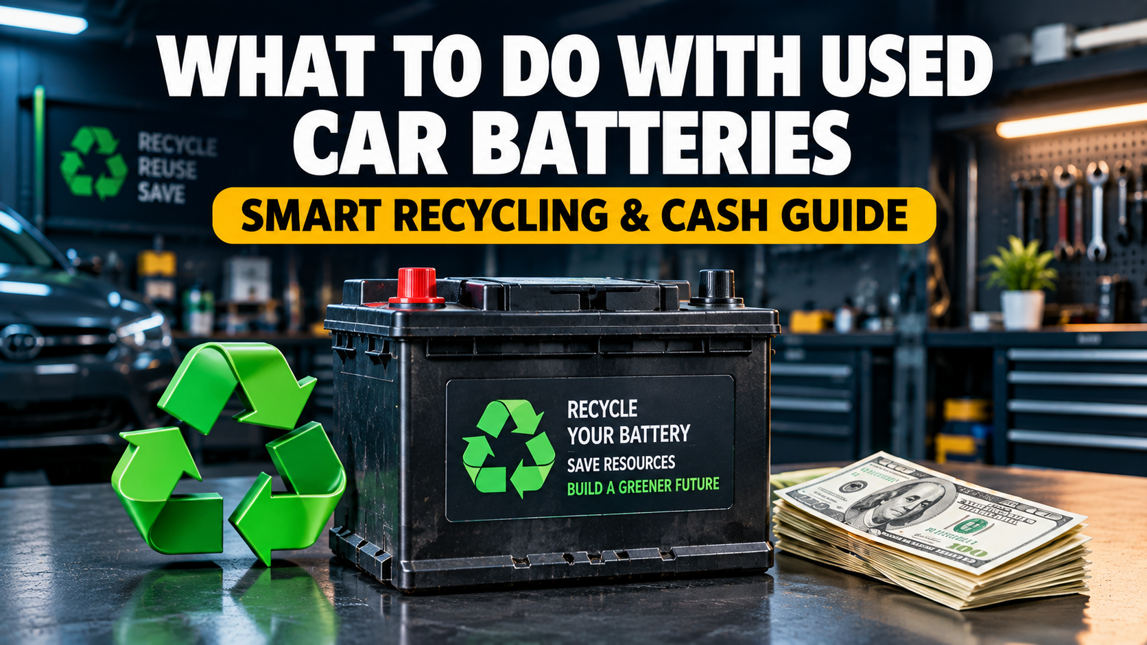 What To Do With Used Car Batteries