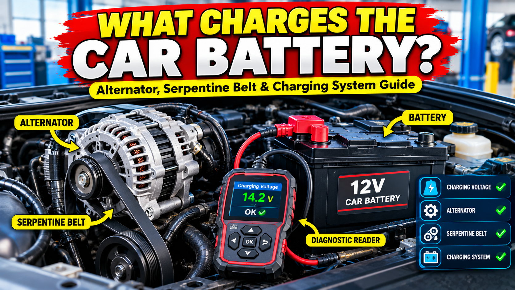 What Charges The Car Battery