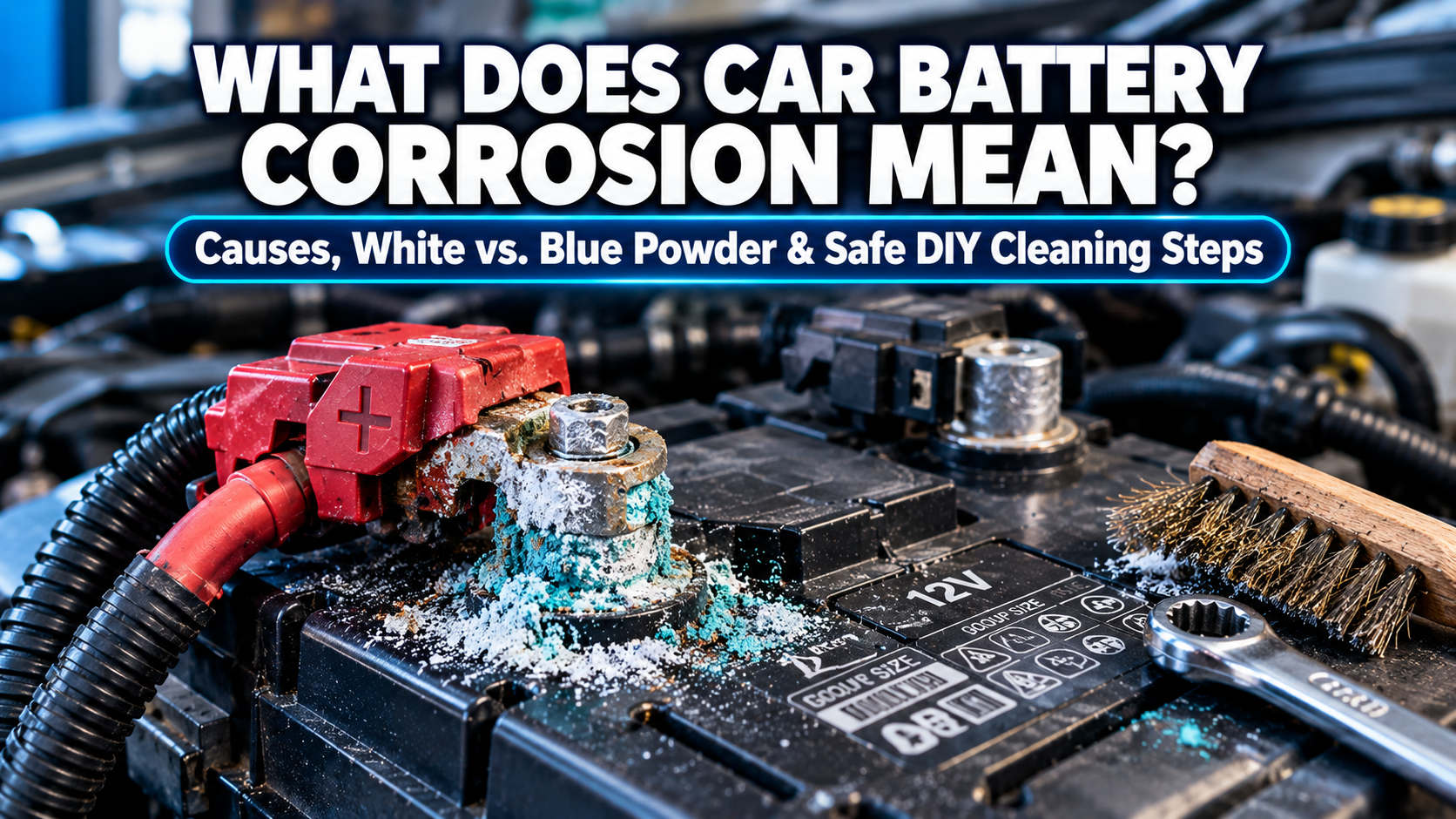 What Does Corrosion On Car Battery Mean
