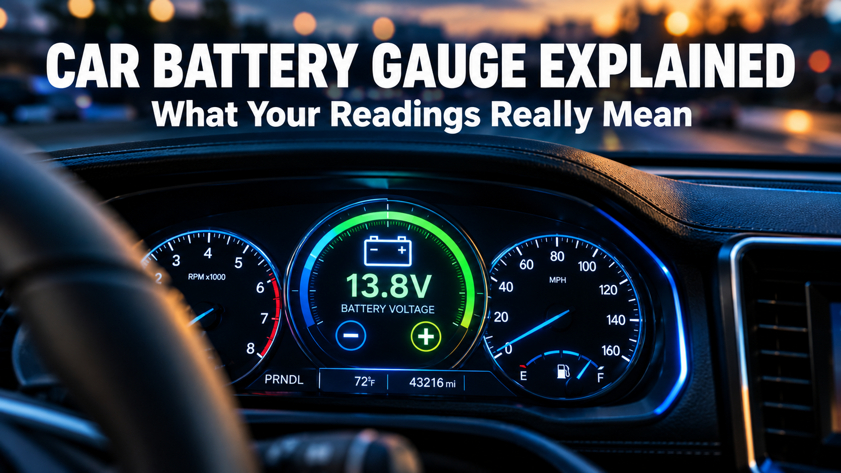 What Does The Battery Gauge Mean In Your Car