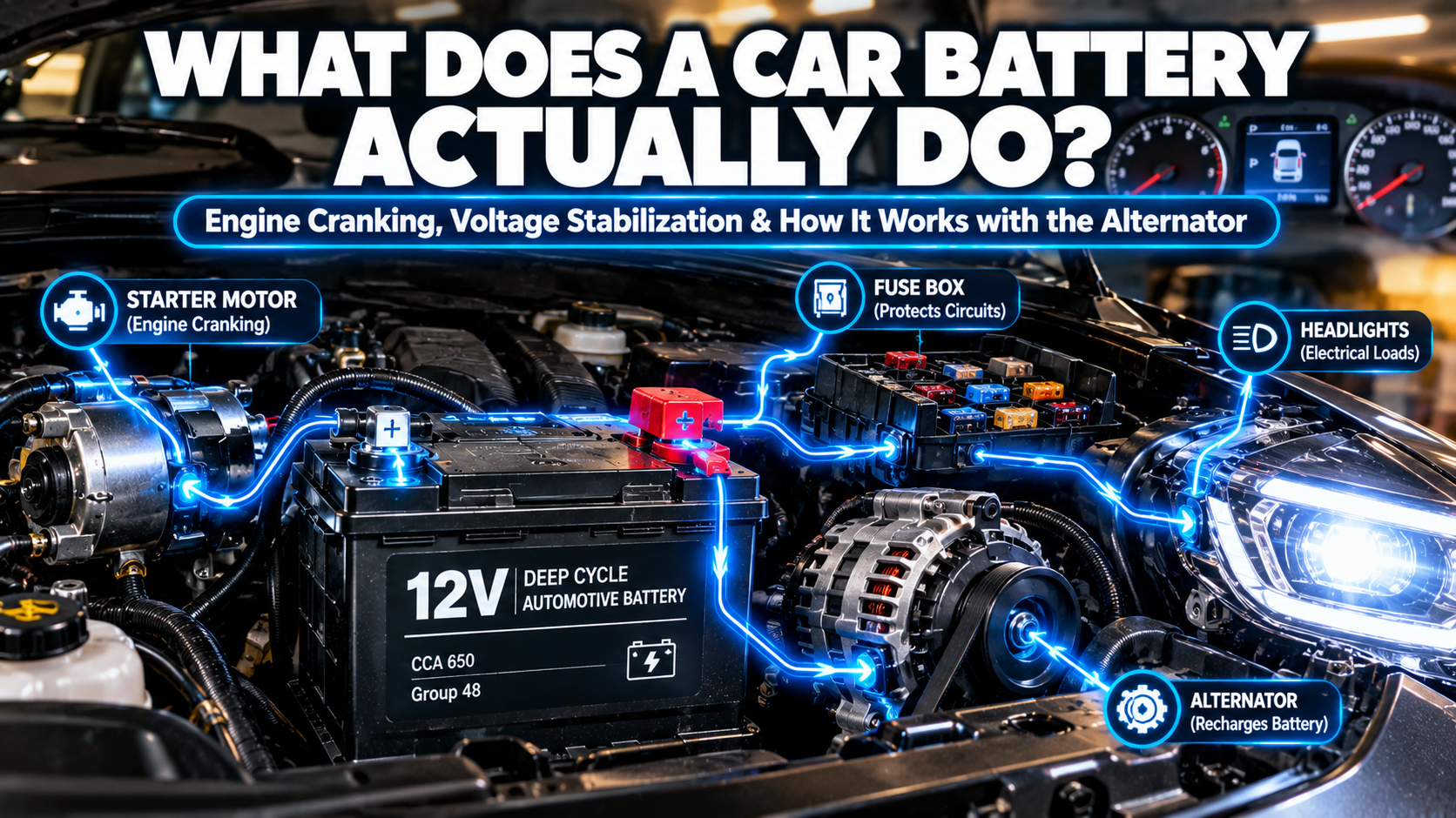 What Does The Car Battery Do