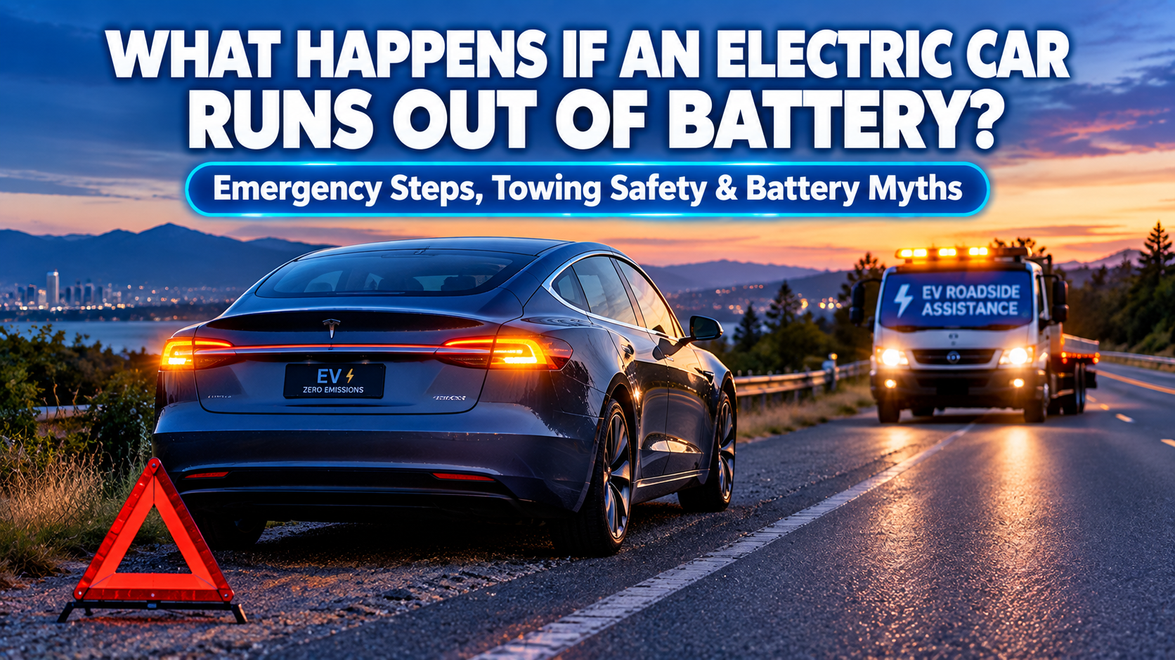 What Happens If Electric Car Runs Out Of Battery