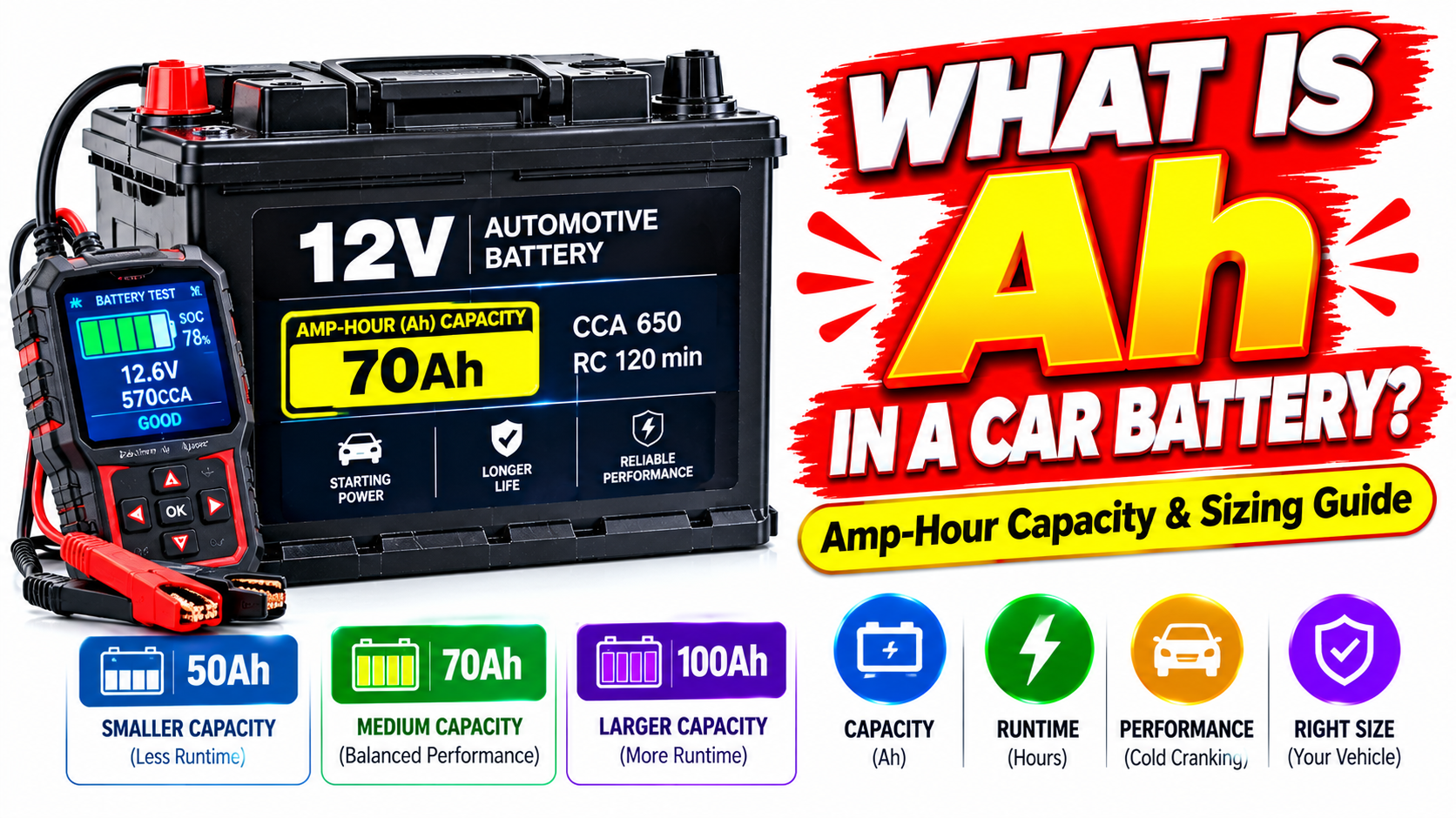 What Is Ah In Car Battery