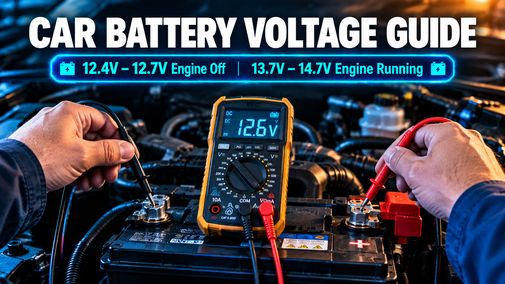 What Should My Battery Voltage Be In My Car