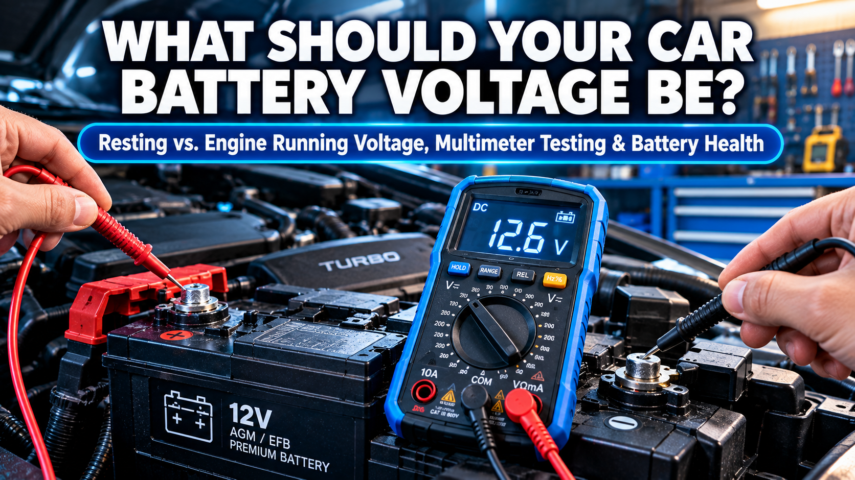 What Should My Voltage Be On My Car Battery