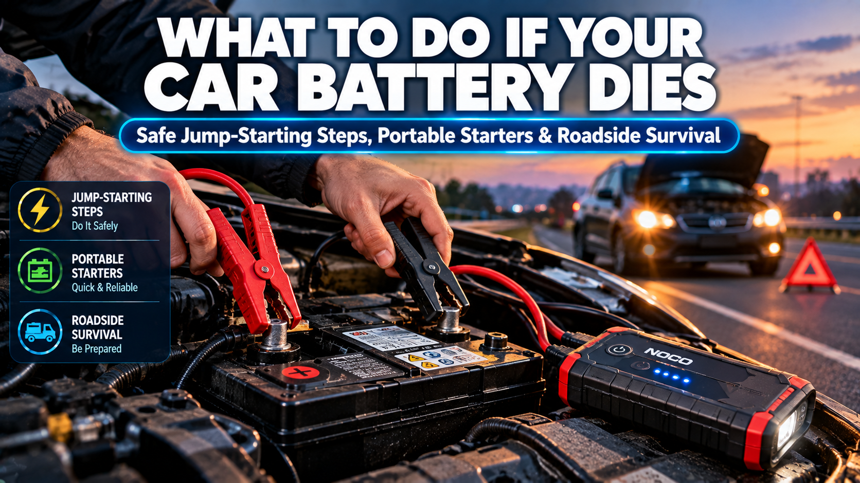 What To Do If A Car Battery Dies