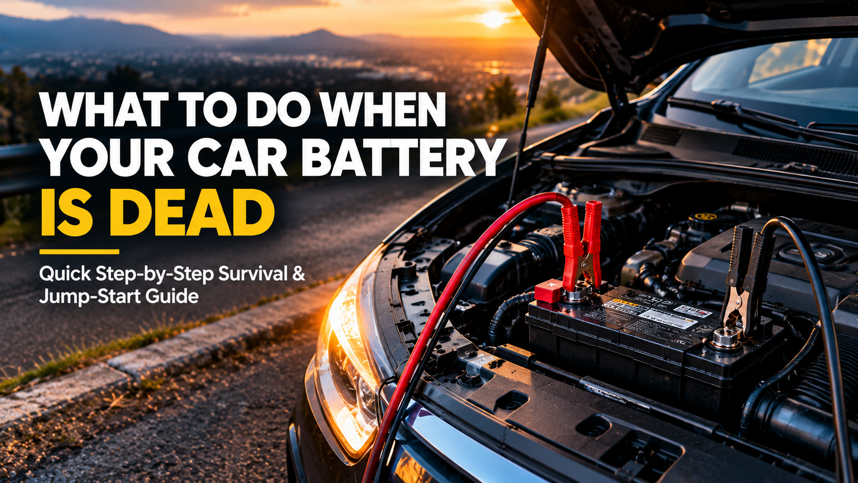 What To Do When Your Car Battery Is Dead