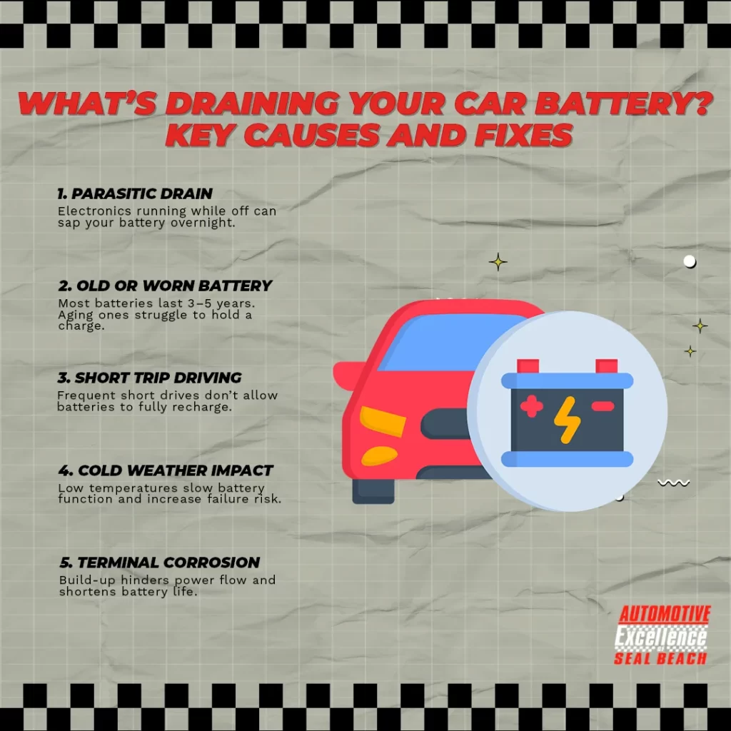 What Can Drain Your Car Battery