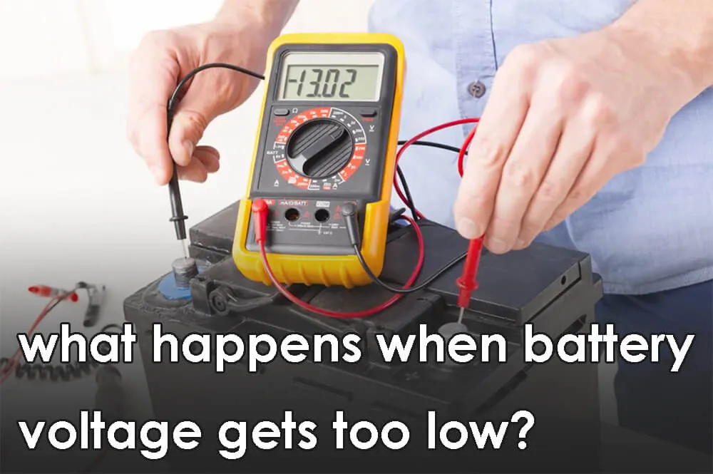 What Car Battery Voltage Is Too Low